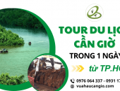 Tour du lịch Cần Giờ 1 ngày – Trải nghiệm thiên nhiên hoang sơ gần TP.HCM